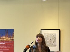 Heidi beim Chemiegipfel der Linksfraktion im Bundestag am 2. Juni 2026 in Leuna Heidi beim Chemiegipfel der Linksfraktion im Bundestag am 2. Juni 2026 in Leuna